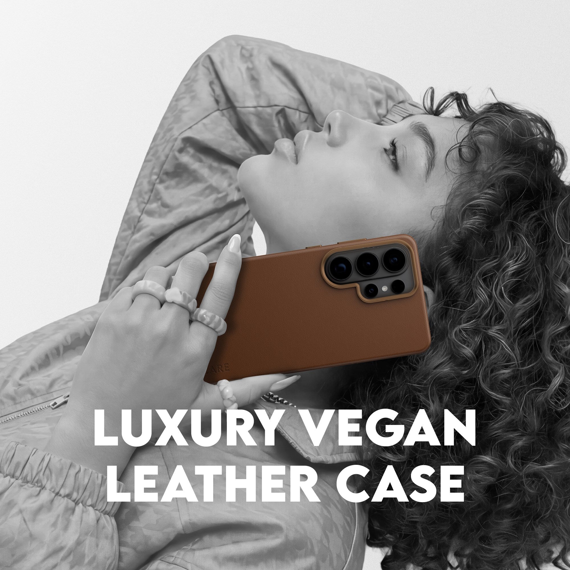 CARE™ by PanzerGlass® Solo Case Brown w. Qi Samsung Galaxy S26