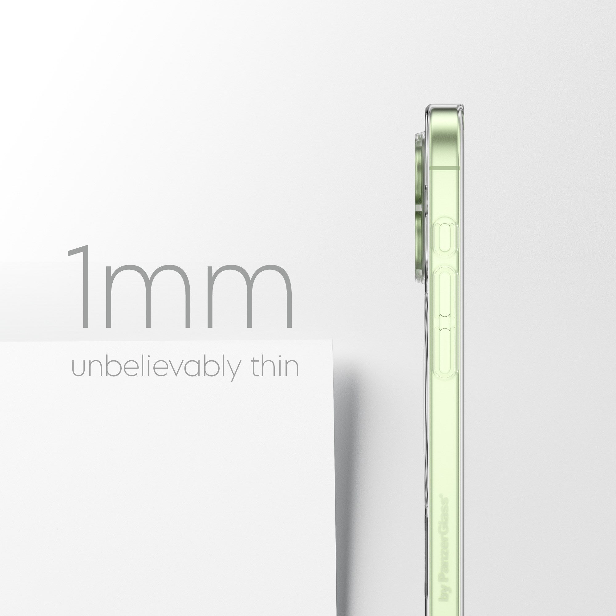 CARE™ by PanzerGlass® SL1M Case Transparent w. MagSafe iPhone 17