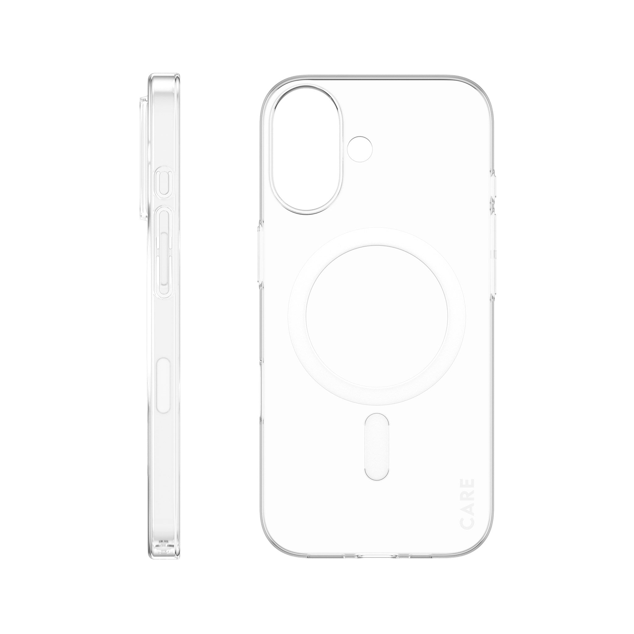 CARE™ by PanzerGlass® SL1M Case Transparent w. MagSafe iPhone 17