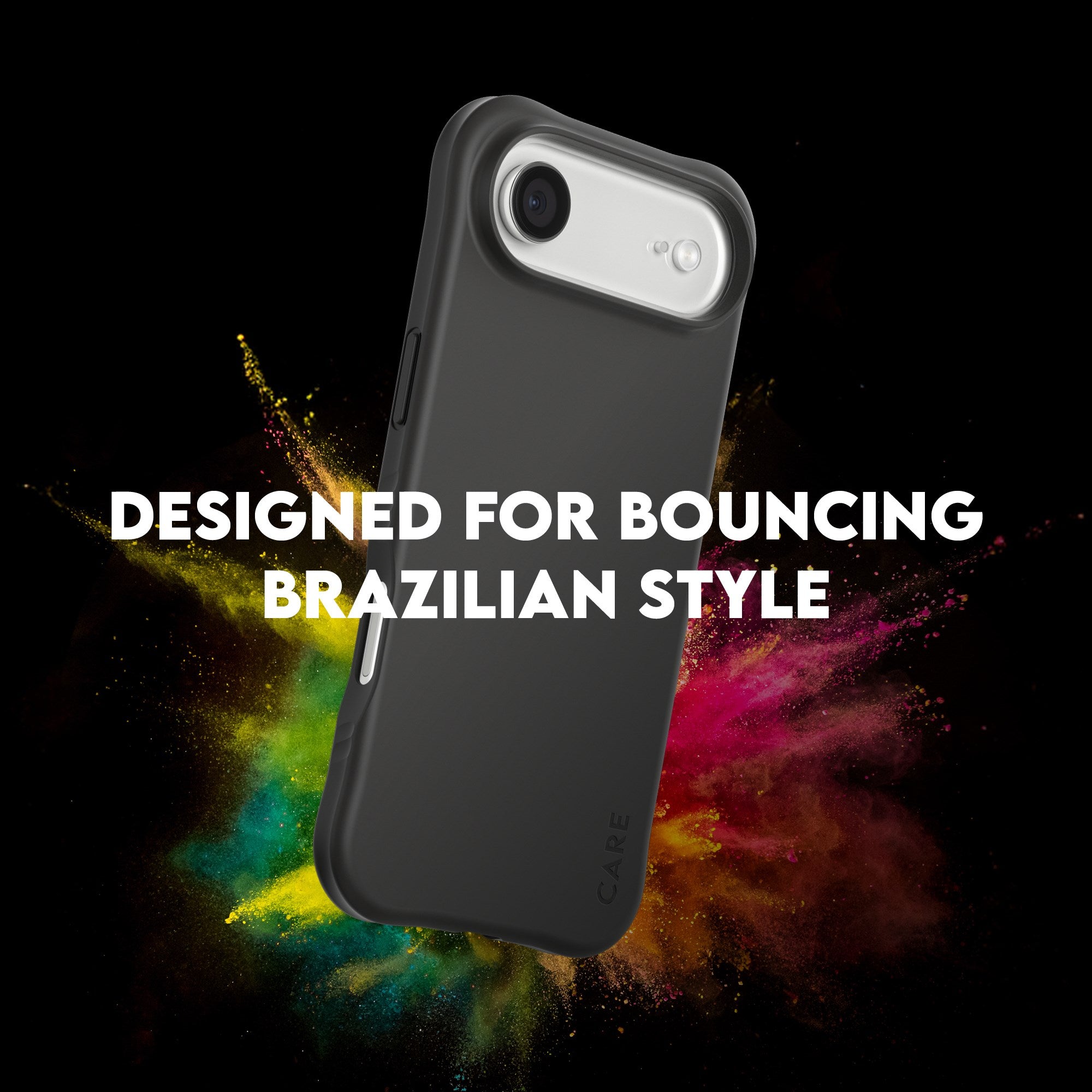 CARE™ by PanzerGlass® Samba Case Black w. MagSafe iPhone Air