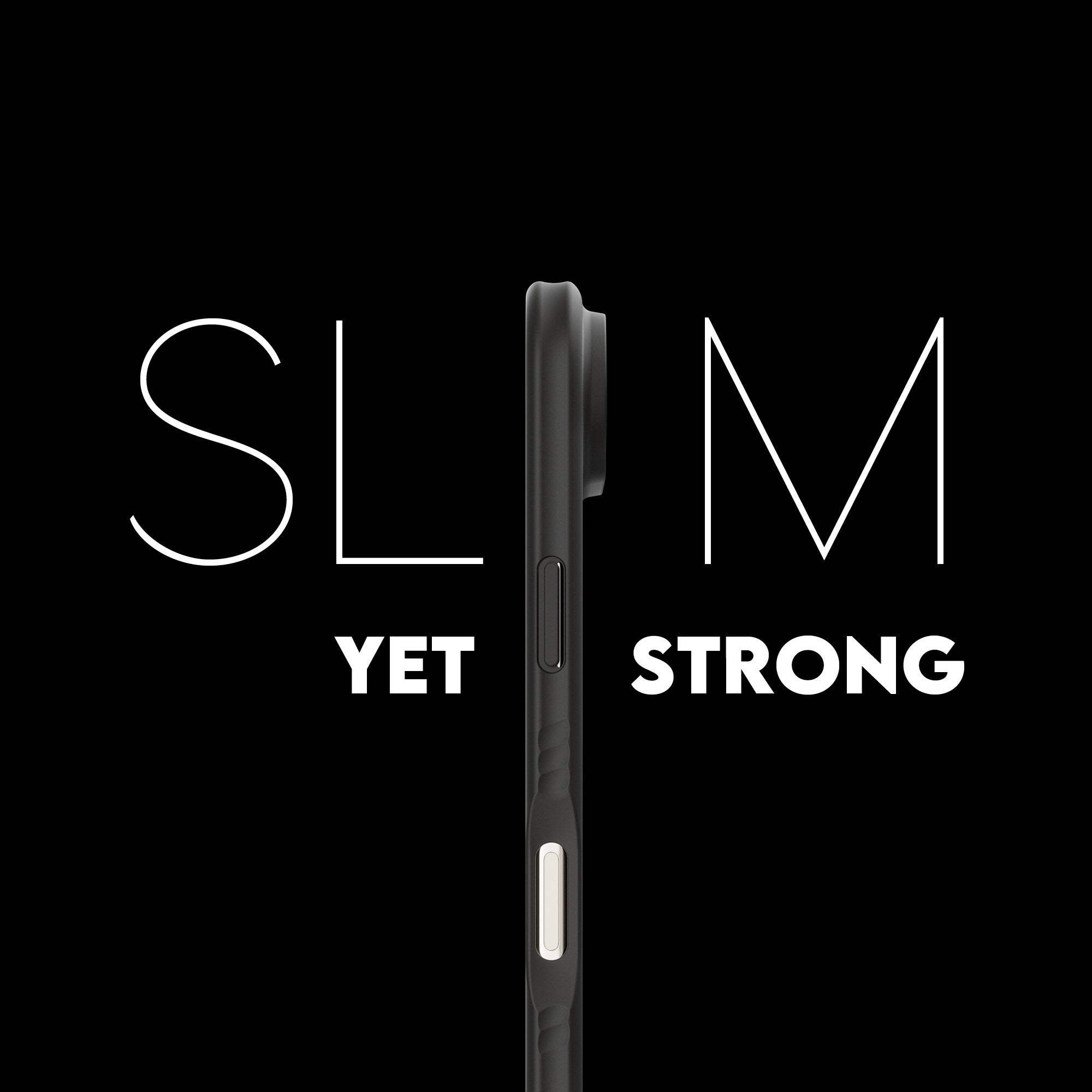 CARE™ by PanzerGlass® Samba Case Black w. MagSafe iPhone Air