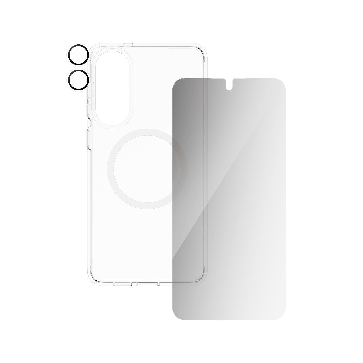 CARE by PanzerGlass® Flagship 3-in-1 Privacy Bundle Samsung S25 Edge