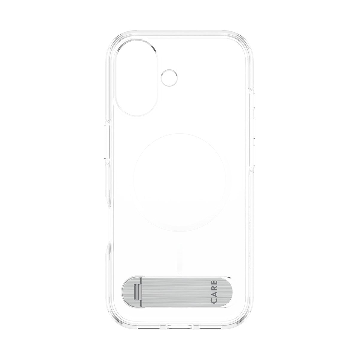 CARE by PanzerGlass® Feature Case Transparent w. Kickstand & MagSafe iPhone 17
