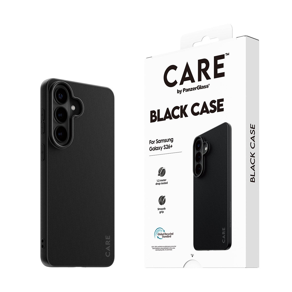 CARE™ by PanzerGlass® TPU Case Black Samsung Galaxy S26+