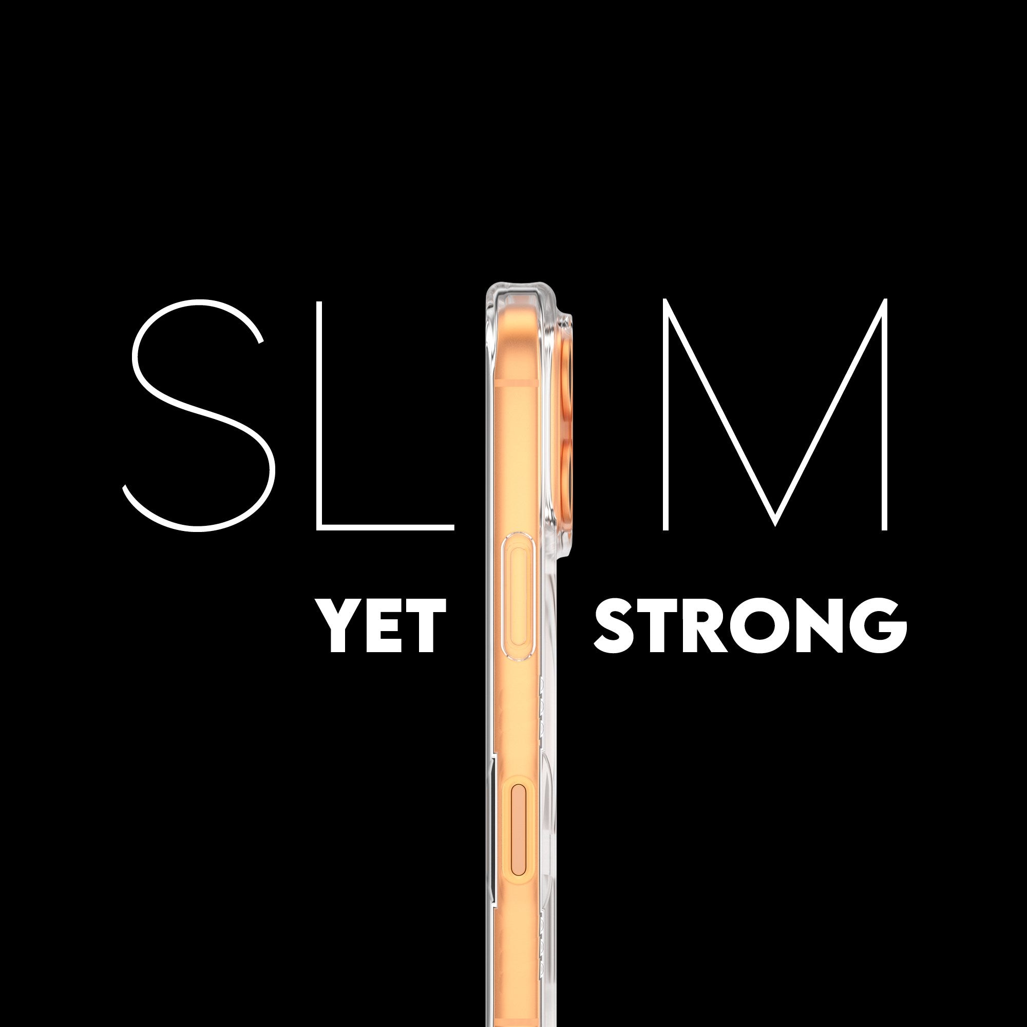 CARE™ by PanzerGlass® Samba Case Transparent w. White MagSafe iPhone 17 Pro