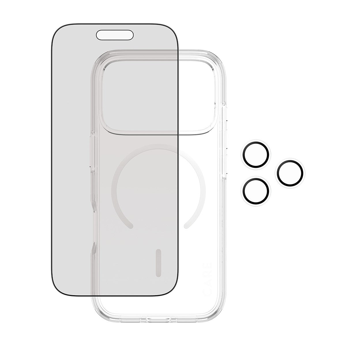 PanzerGlass® | CARE™ by PanzerGlass® 3-in-1 Privacy Bundle iPhone 17 Pro