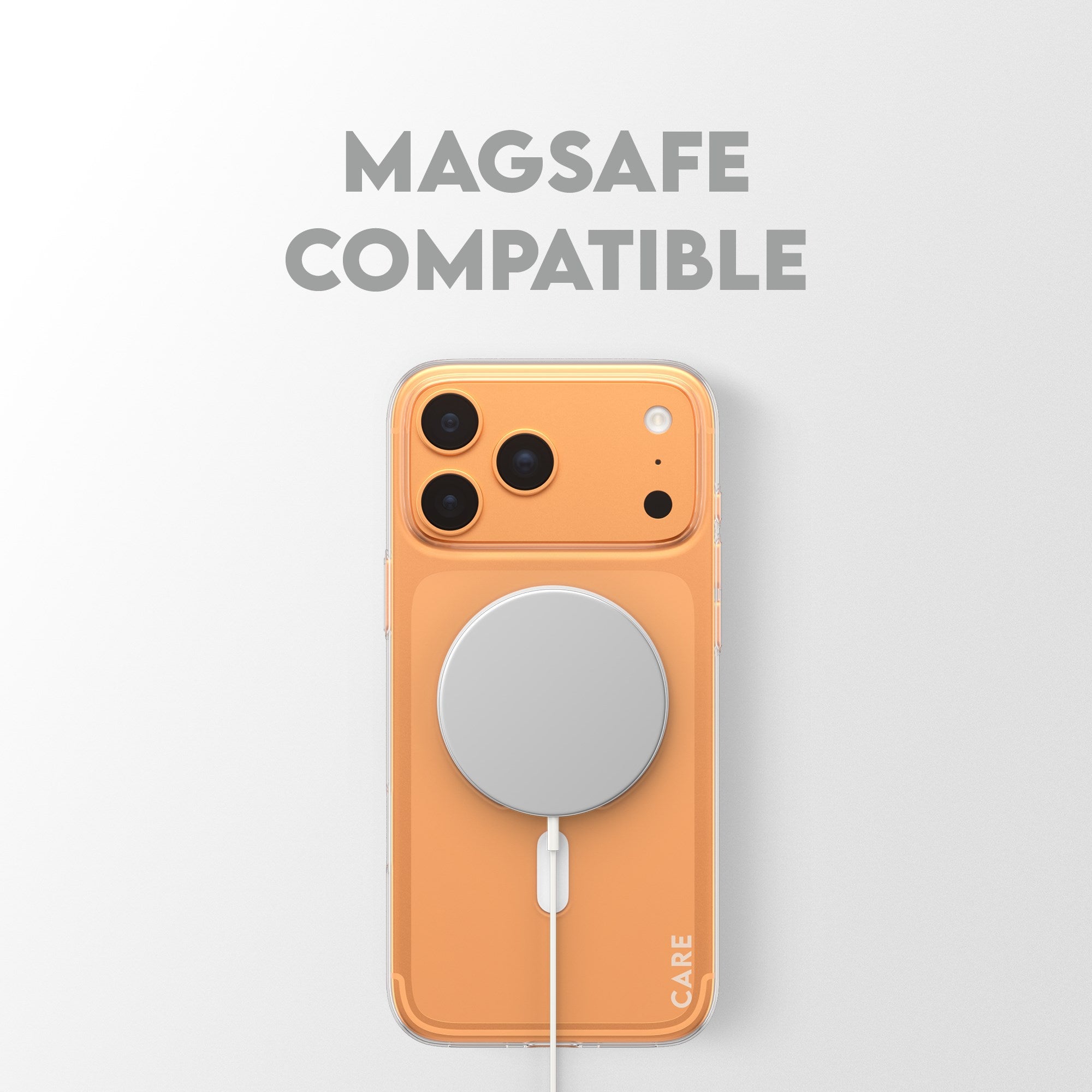 CARE™ by PanzerGlass® SL1M Case Transparent w. MagSafe iPhone 17 Pro Max