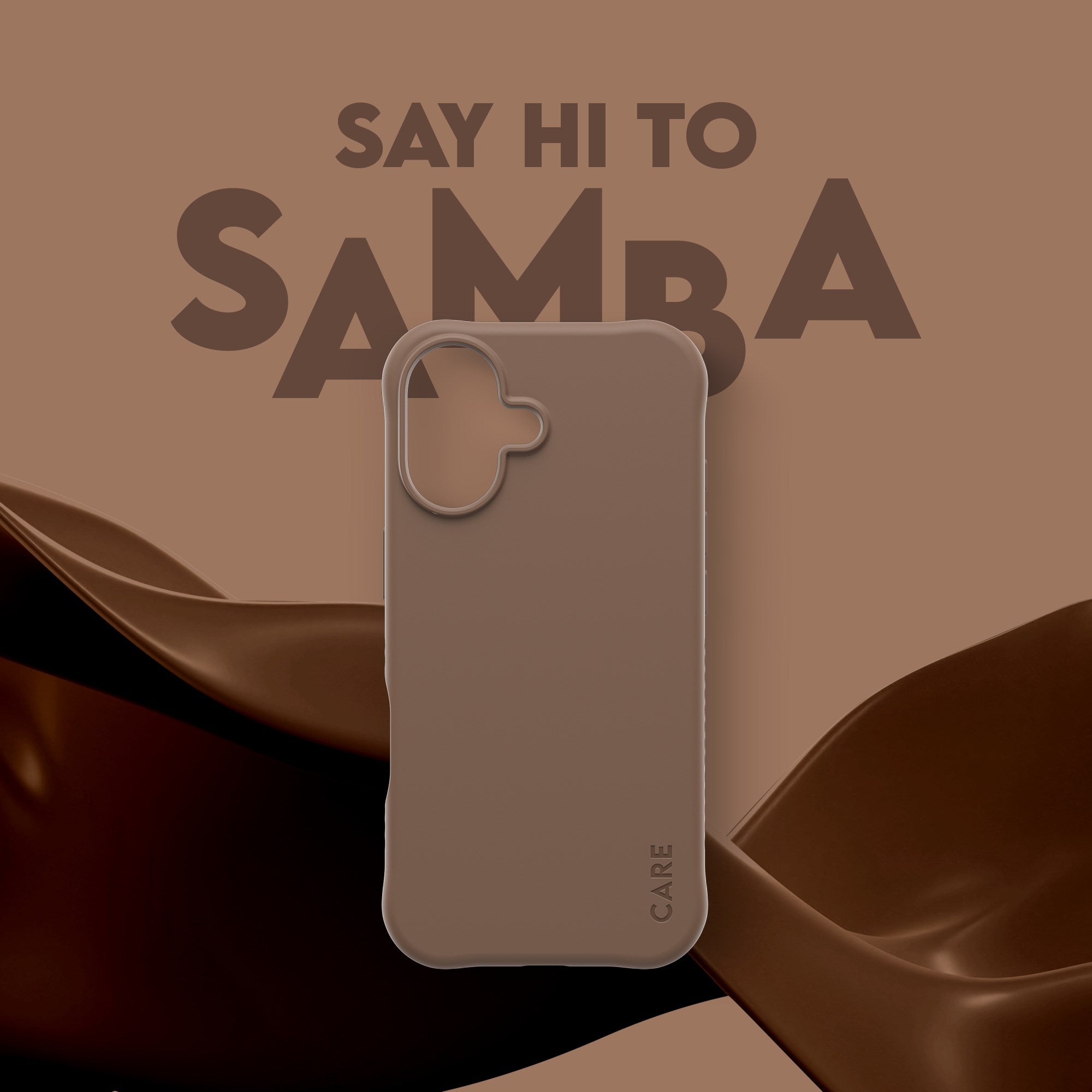 CARE™ by PanzerGlass® Samba Case Espresso w. MagSafe iPhone 17