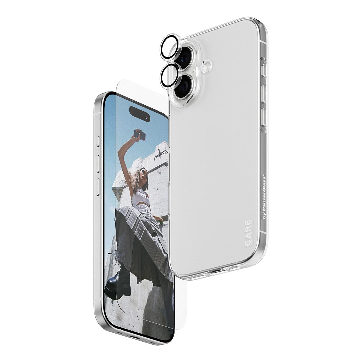 SAFE. | CARE™ by PanzerGlass® 3-in-1 Combo Bundle iPhone 17