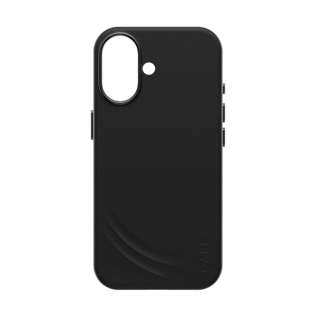 CARE™ by PanzerGlass® Flow Case Black w. Haptic Button & MagSafe iPhone 17