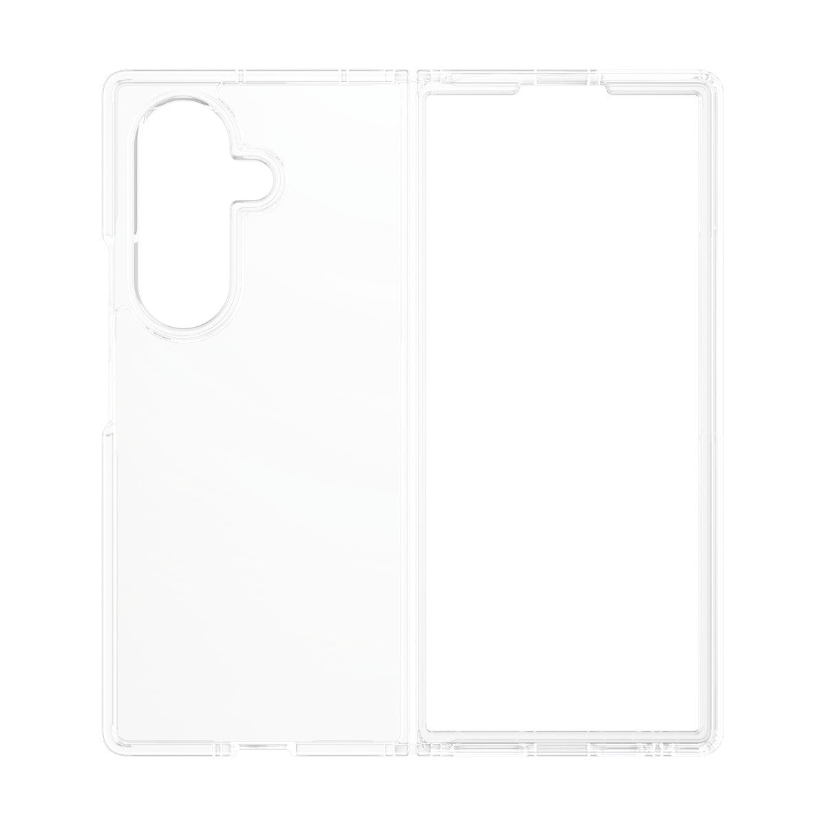 CARE by PanzerGlass® Flagship Case Transparent Urban Combat w. Clear Frame Samsung Galaxy Z Fold7
