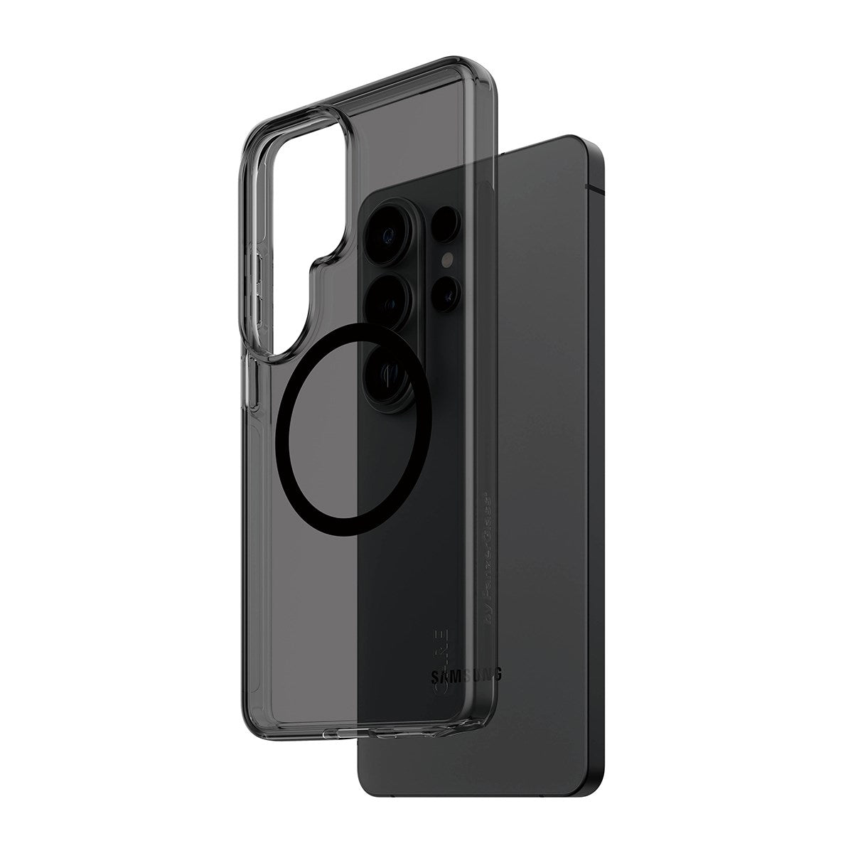CARE™ by PanzerGlass® Urban Explorer Case Smokey w. Black Qi Samsung Galaxy S26 Ultra