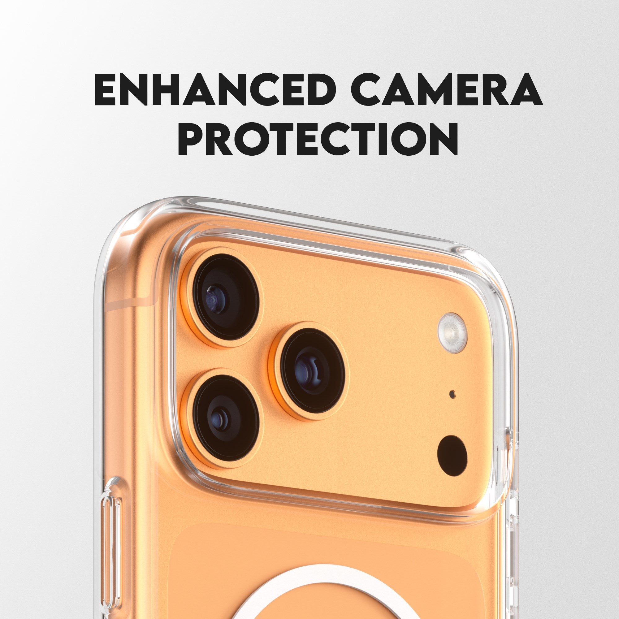 CARE™ by PanzerGlass® Case Transparent w. Kickstand & MagSafe iPhone 17 Pro Max