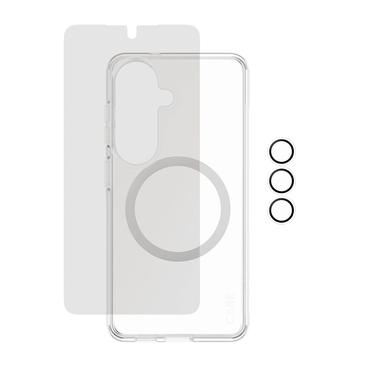 PanzerGlass® | CARE™ by PanzerGlass® Privacy 3-in-1 Bundle Samsung Galaxy S26
