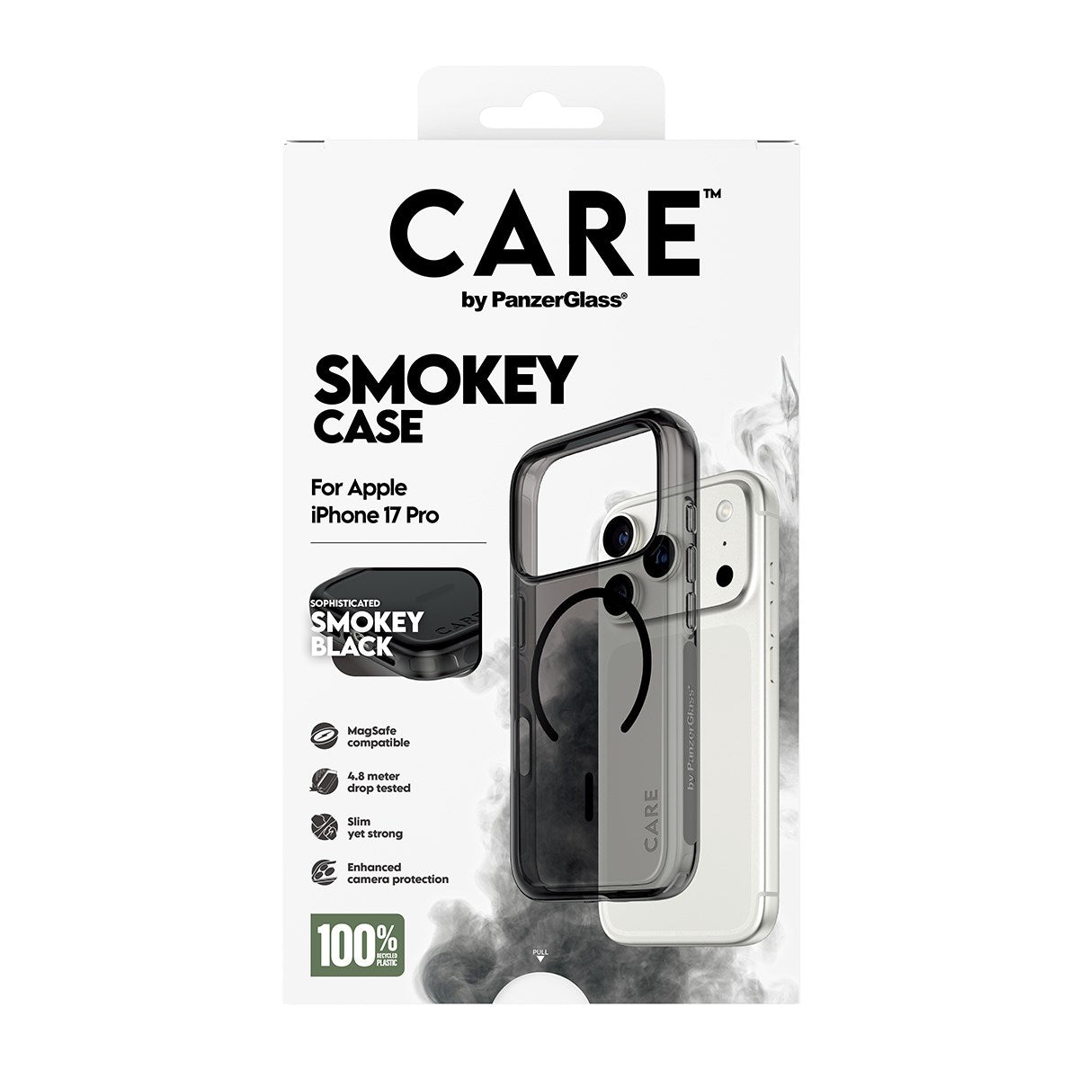 CARE™ by PanzerGlass® Urban Explorer Case Smokey w. Black MagSafe iPhone 17 Pro