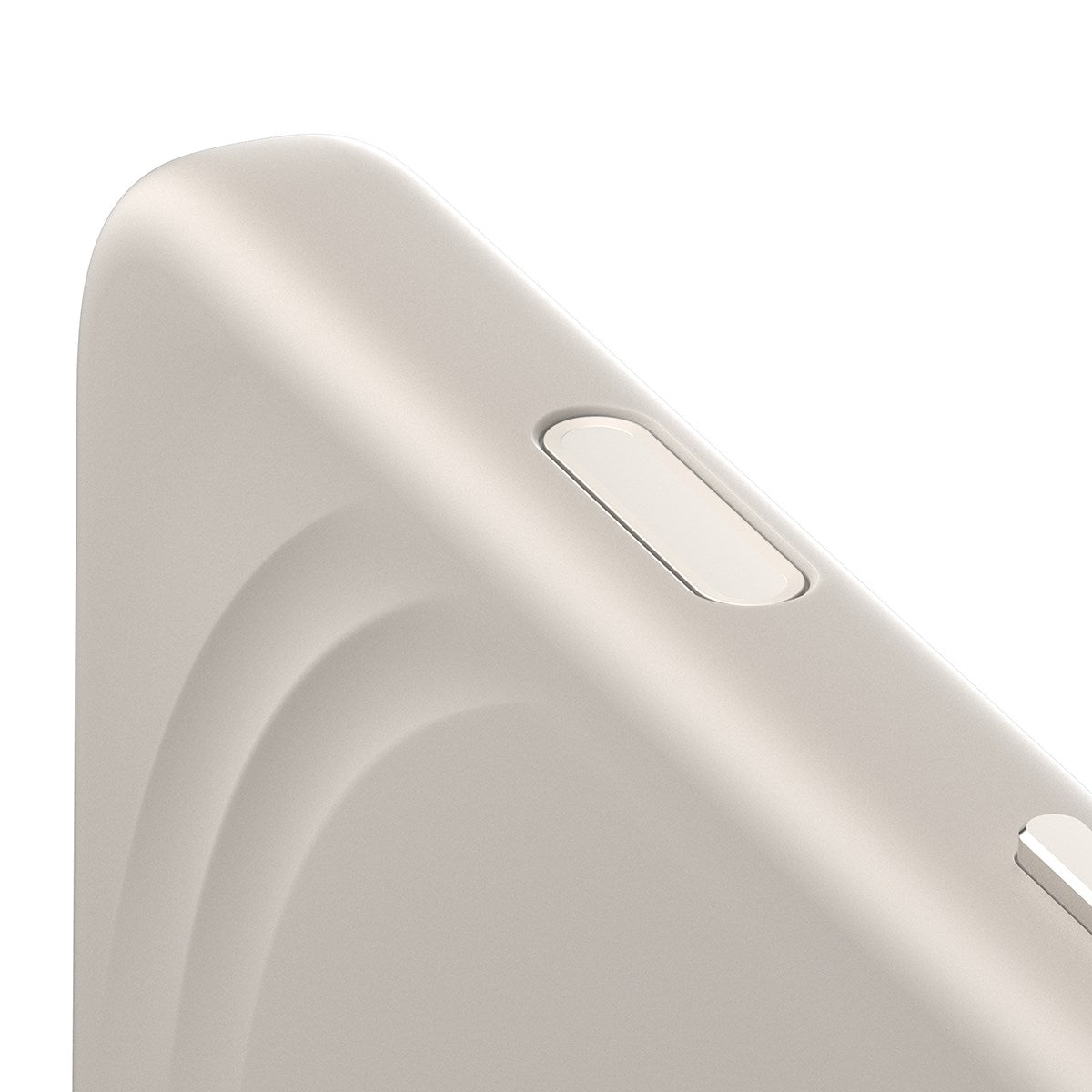 CARE™ by PanzerGlass® Flow Case Vanilla w. Haptic Button & MagSafe iPhone 17 Pro