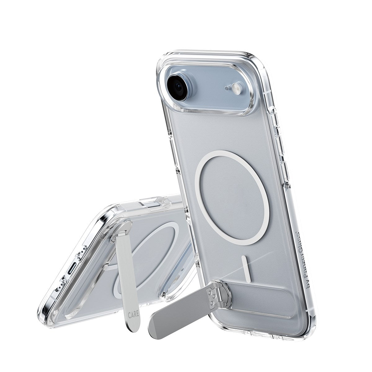 CARE by PanzerGlass® Feature Case Transparent w. Kickstand & MagSafe iPhone Air