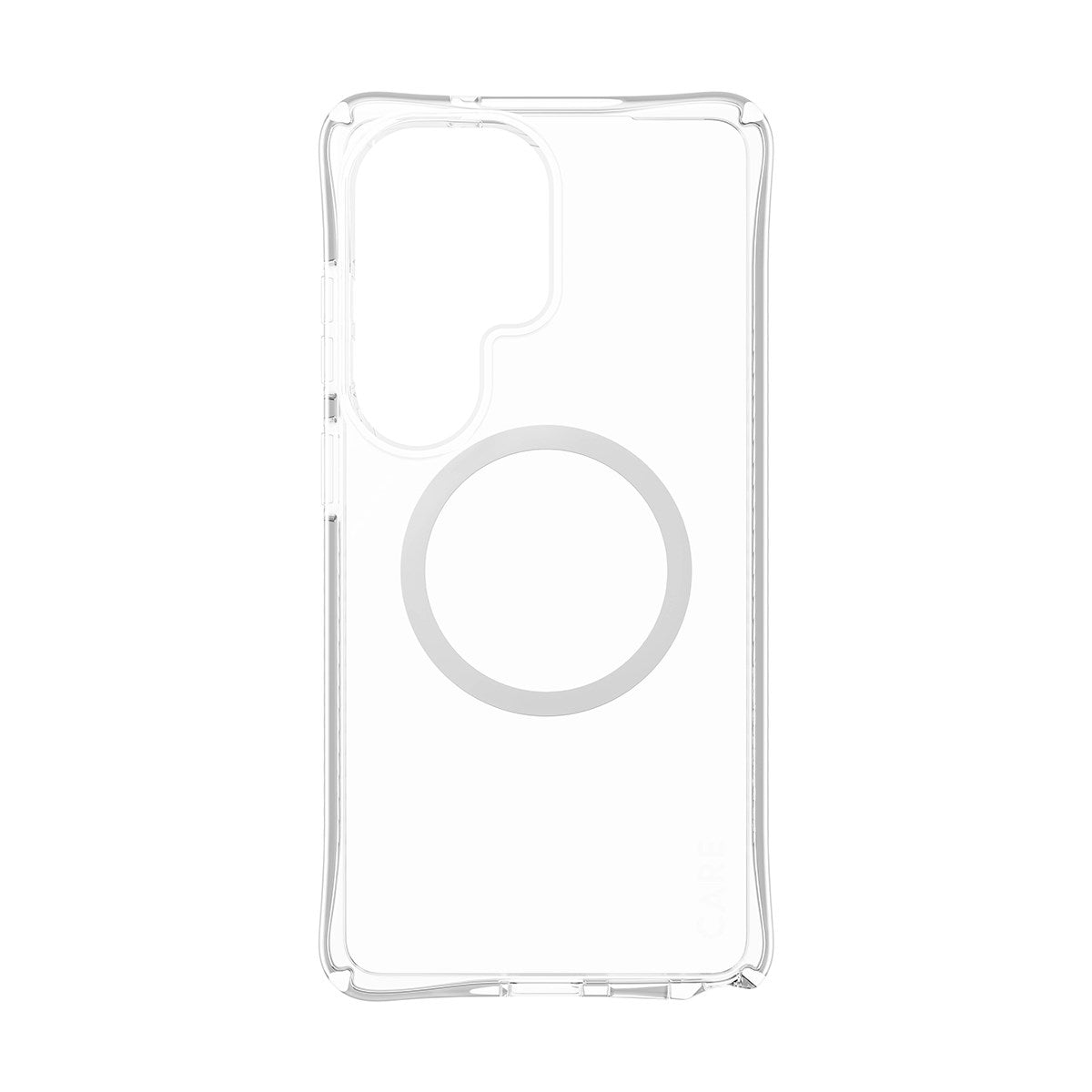 CARE™ by PanzerGlass® Samba Case Transparent w. White Qi Samsung Galaxy S26 Ultra