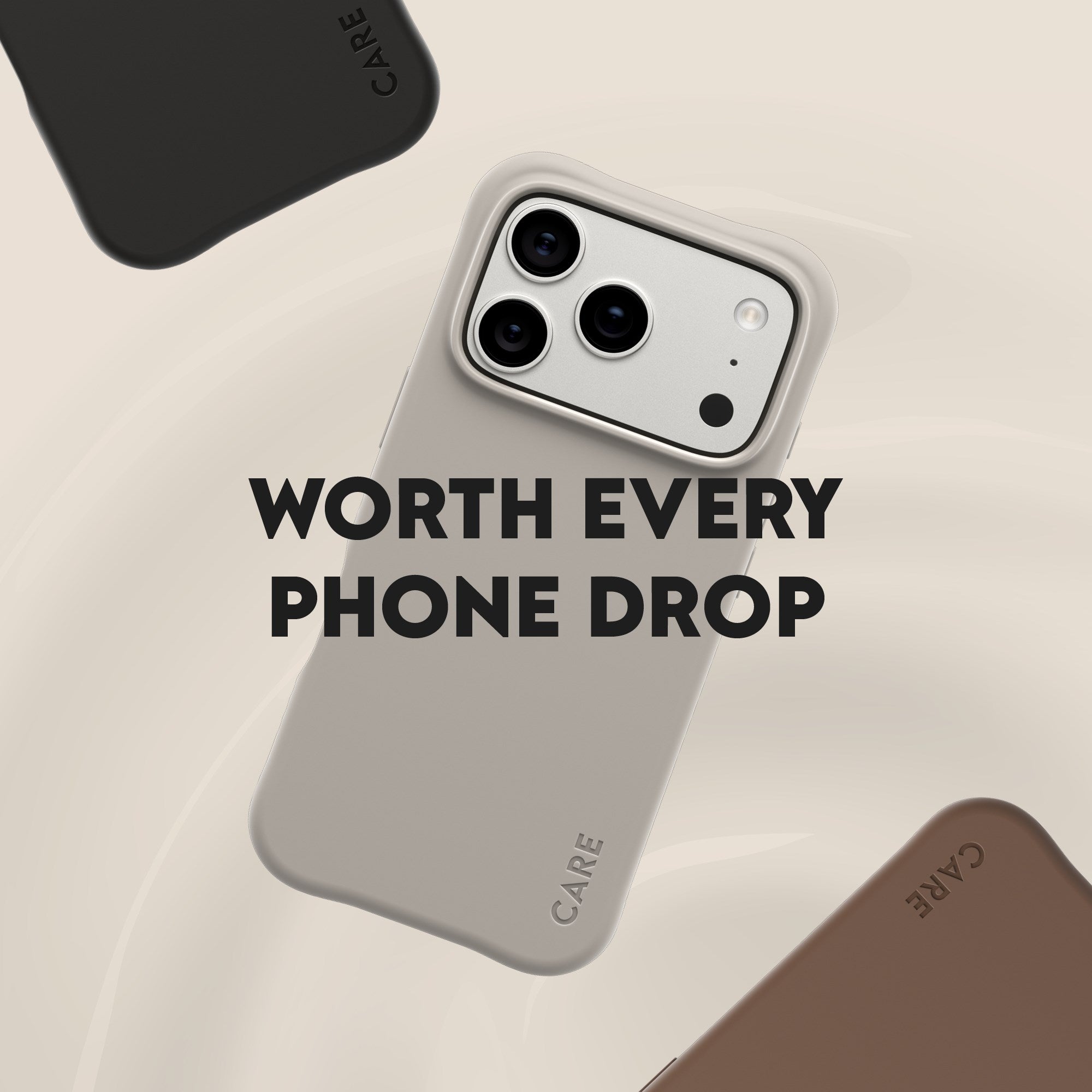 CARE™ by PanzerGlass® Samba Case Vanilla w. MagSafe iPhone 17 Pro