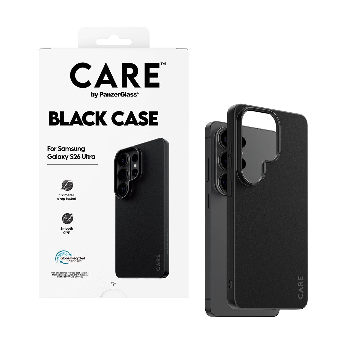 CARE™ by PanzerGlass® TPU Case Black Samsung Galaxy S26 Ultra