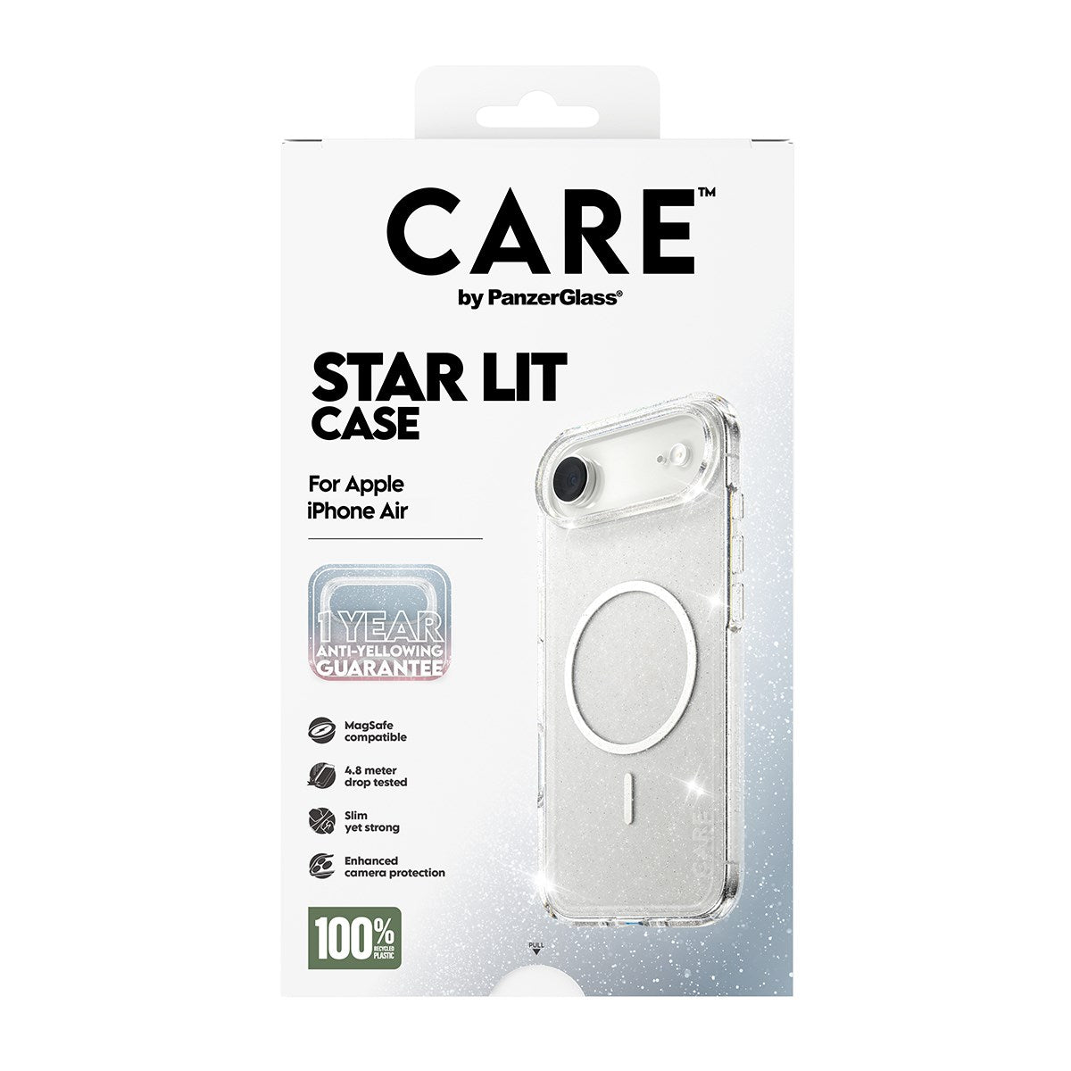 CARE™ by PanzerGlass® Urban Explorer Case Star Lit w. White MagSafe iPhone Air