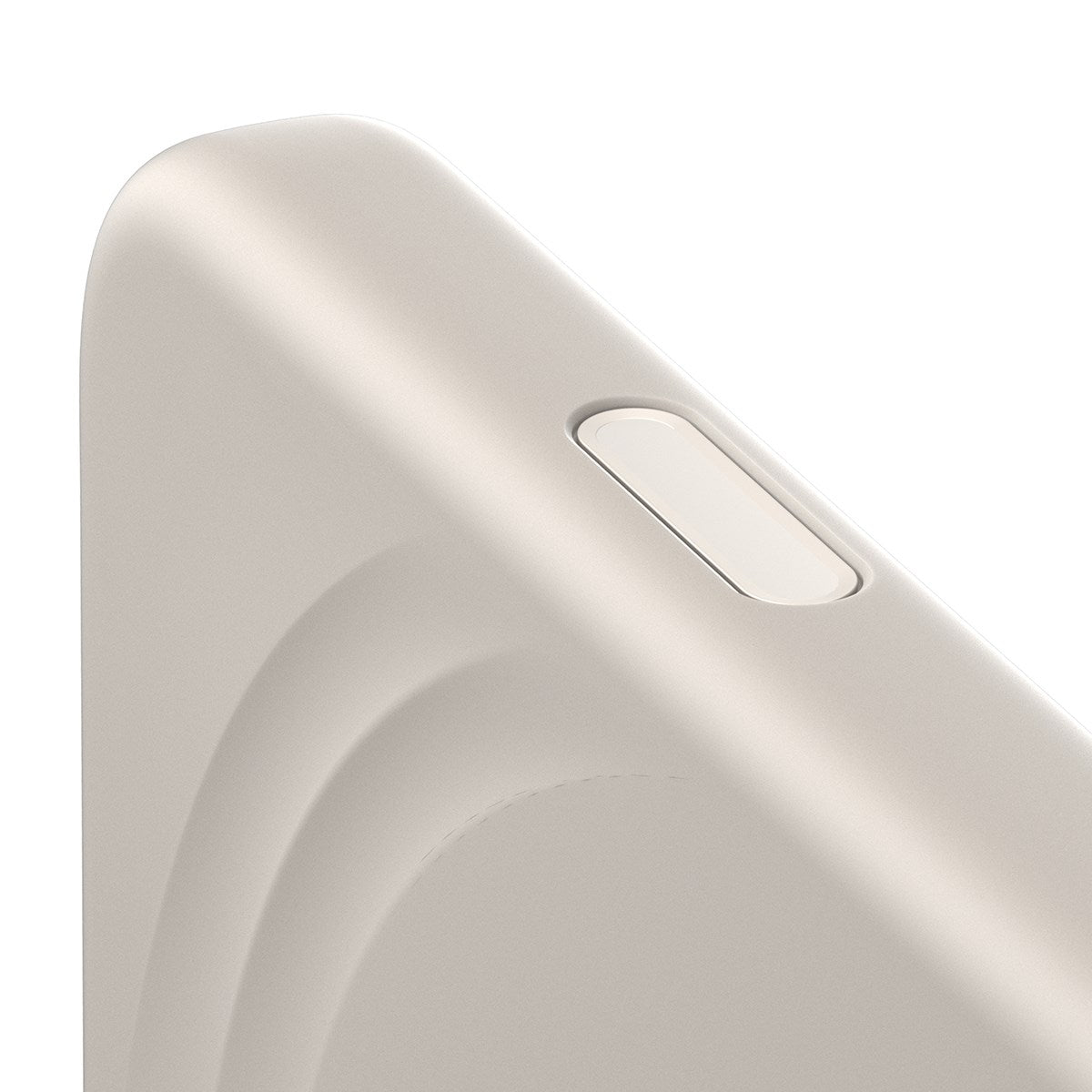 CARE™ by PanzerGlass® Flow Case Vanilla w. Haptic Button & MagSafe iPhone 17 Pro Max