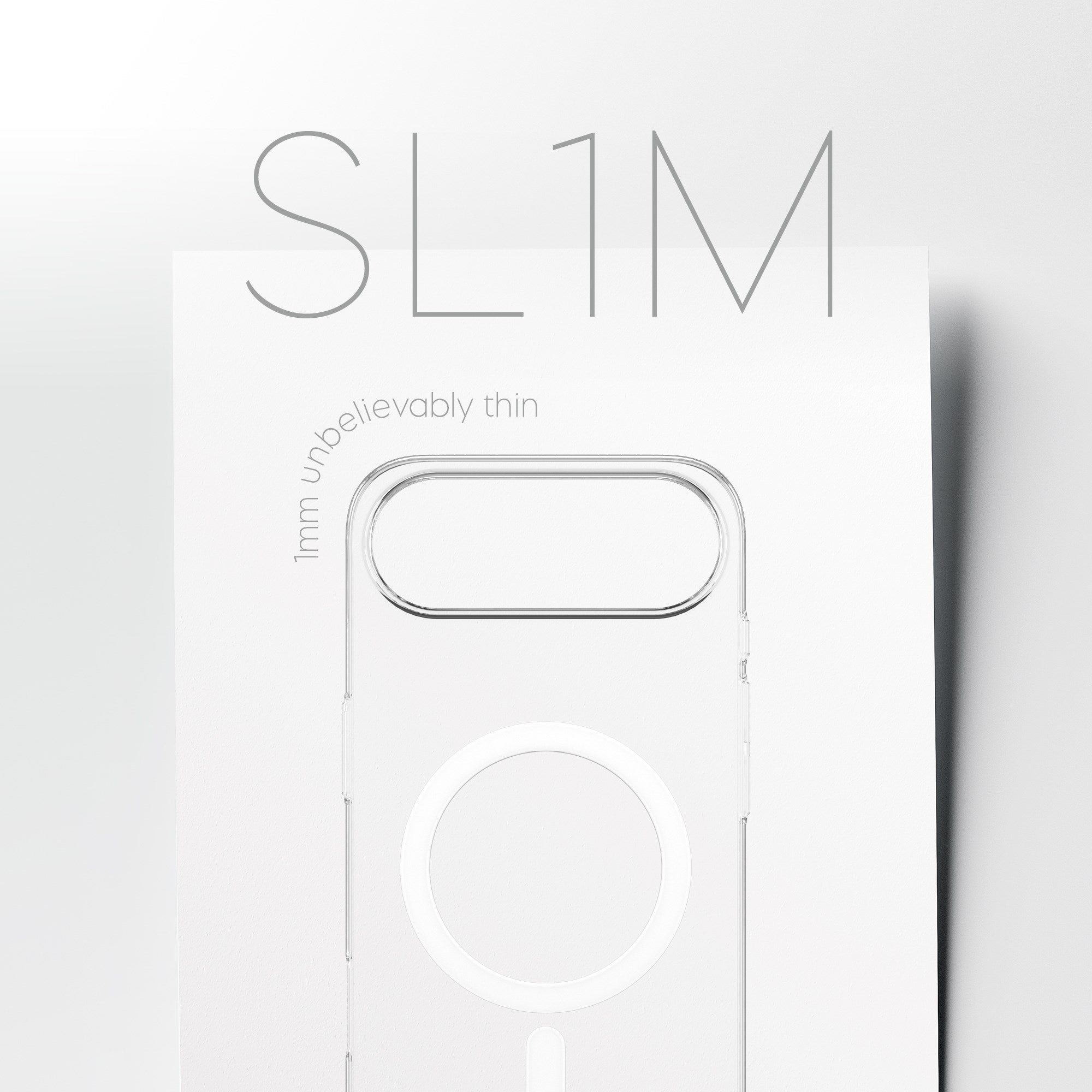 CARE™ by PanzerGlass® SL1M Case Transparent w. MagSafe iPhone Air