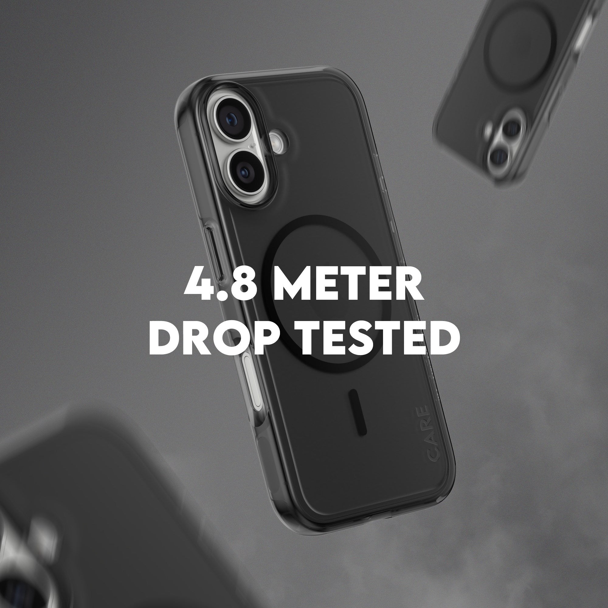 CARE™ by PanzerGlass® Urban Explorer Case Smokey w. Black MagSafe iPhone 17