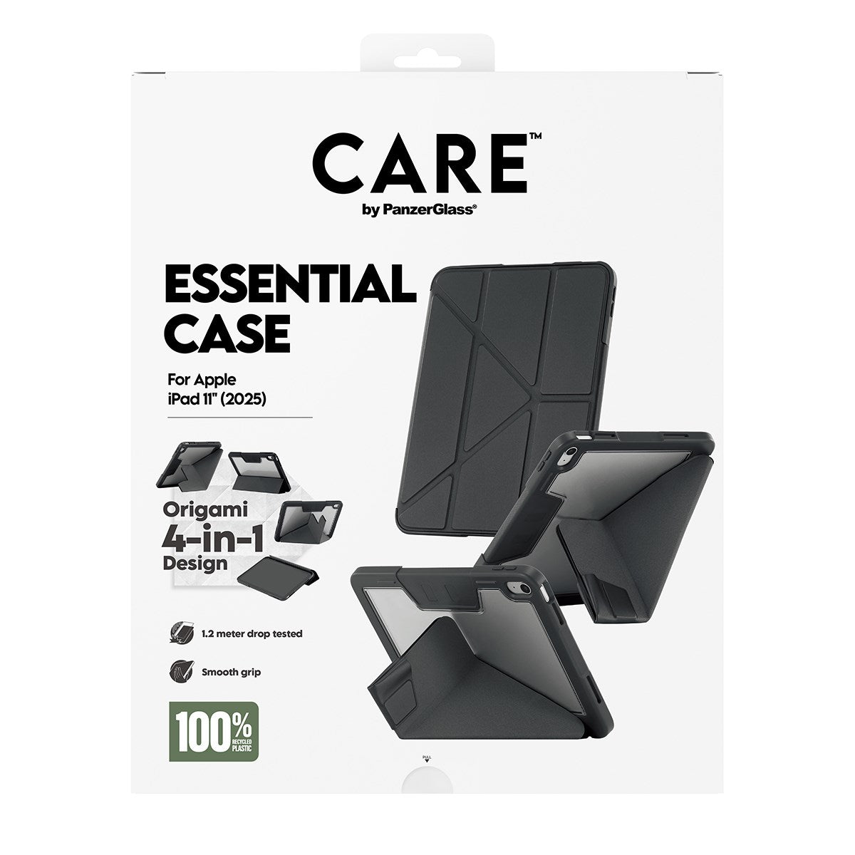 CARE by PanzerGlass® TPU Essential Case Black iPad 11