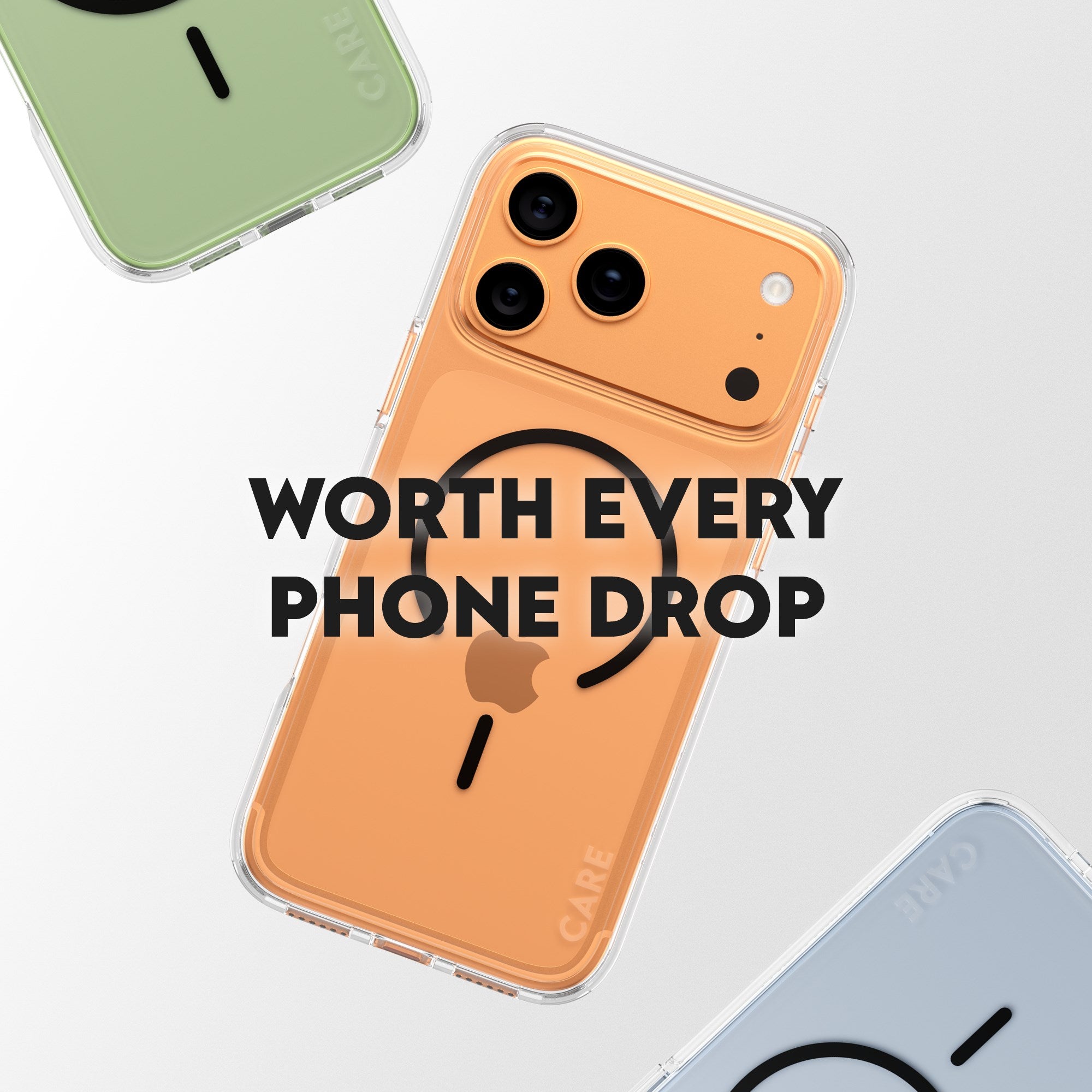 CARE™ by PanzerGlass® Urban Explorer Case Transparent w. Black MagSafe iPhone 17 Pro Max