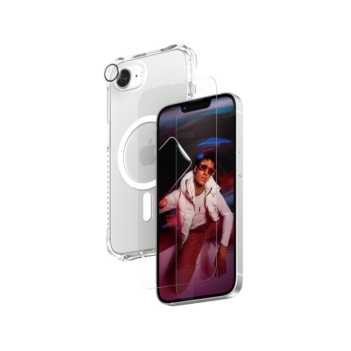 CARE by PanzerGlass® Fashion 3-in-1 Bundle iPhone 16e