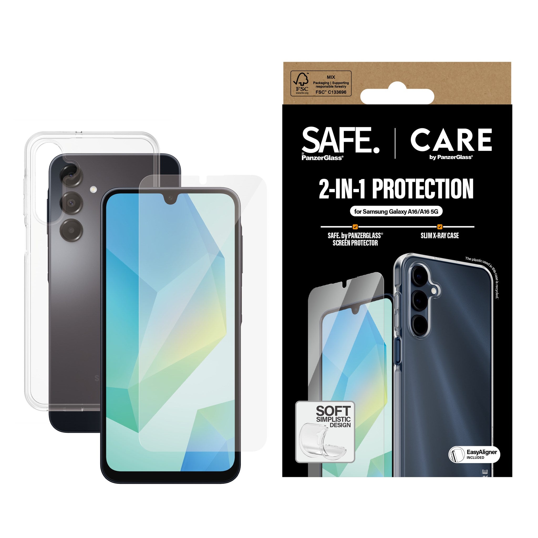 CARE by PanzerGlass® Fashion 2-in-1 Bundle Samsung Galaxy A16 4G | A16 5G