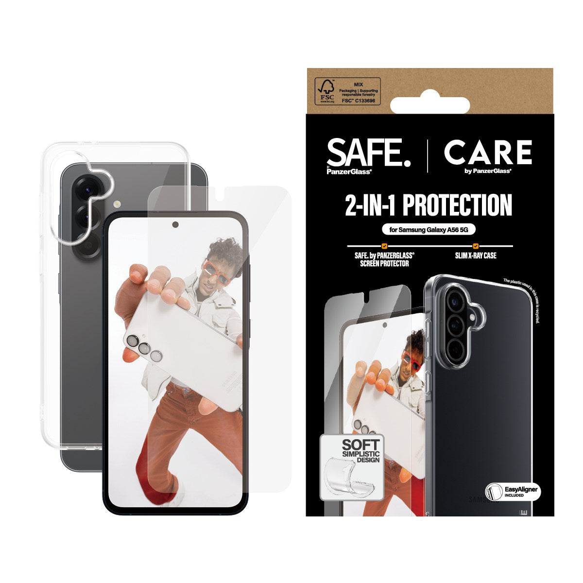 CARE by PanzerGlass® Fashion 2-in-1 Bundle Samsung Galaxy A56 5G