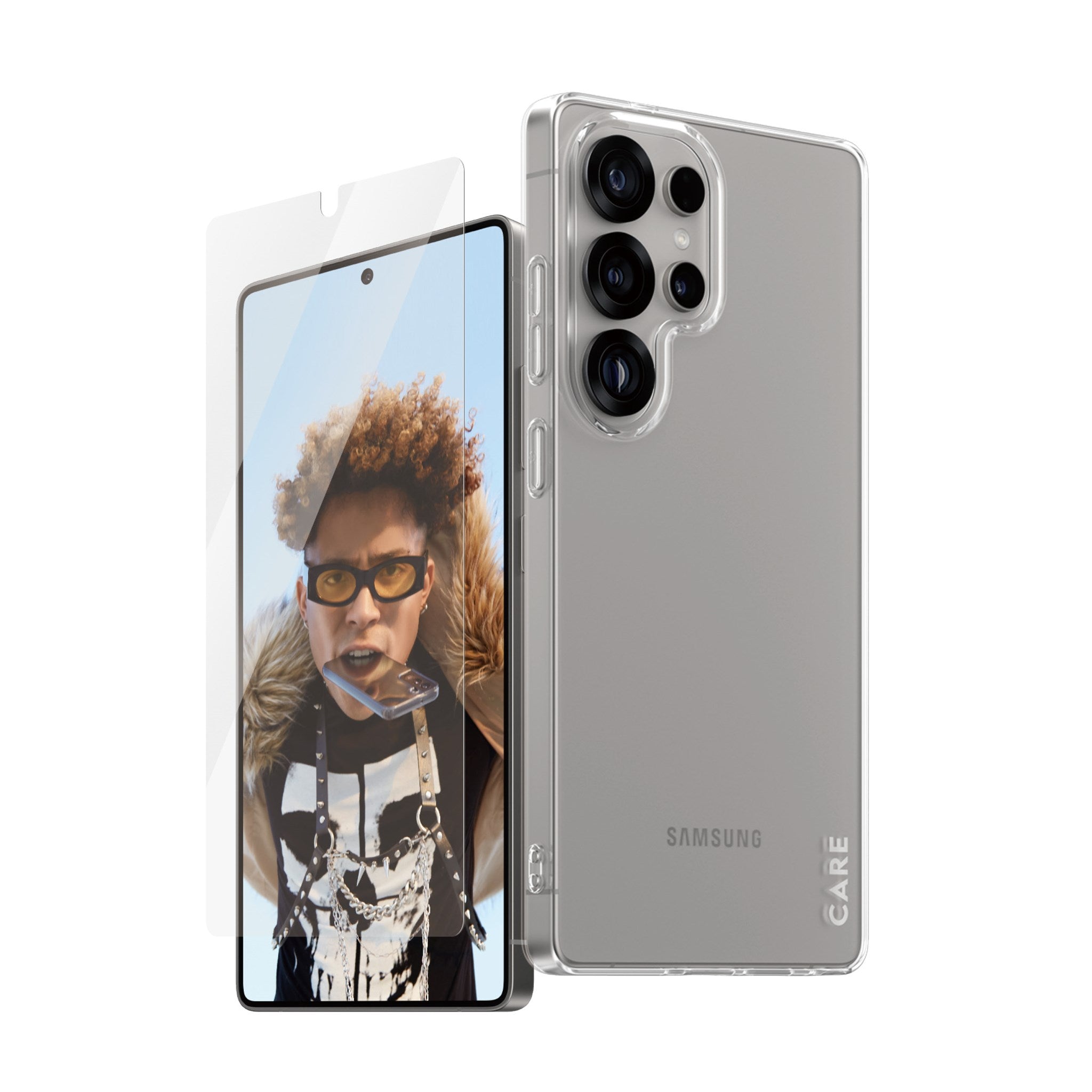 CARE by PanzerGlass® Fashion 2-in-1 Bundle Samsung Galaxy S25 Ultra