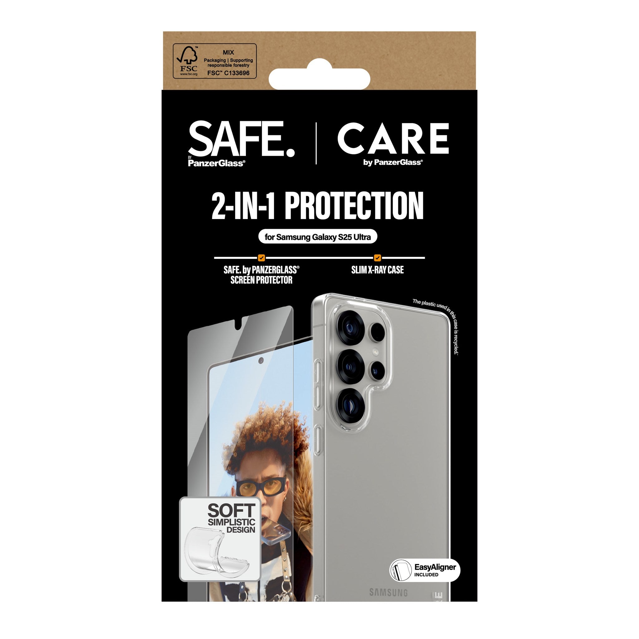 CARE by PanzerGlass® Fashion 2-in-1 Bundle Samsung Galaxy S25 Ultra