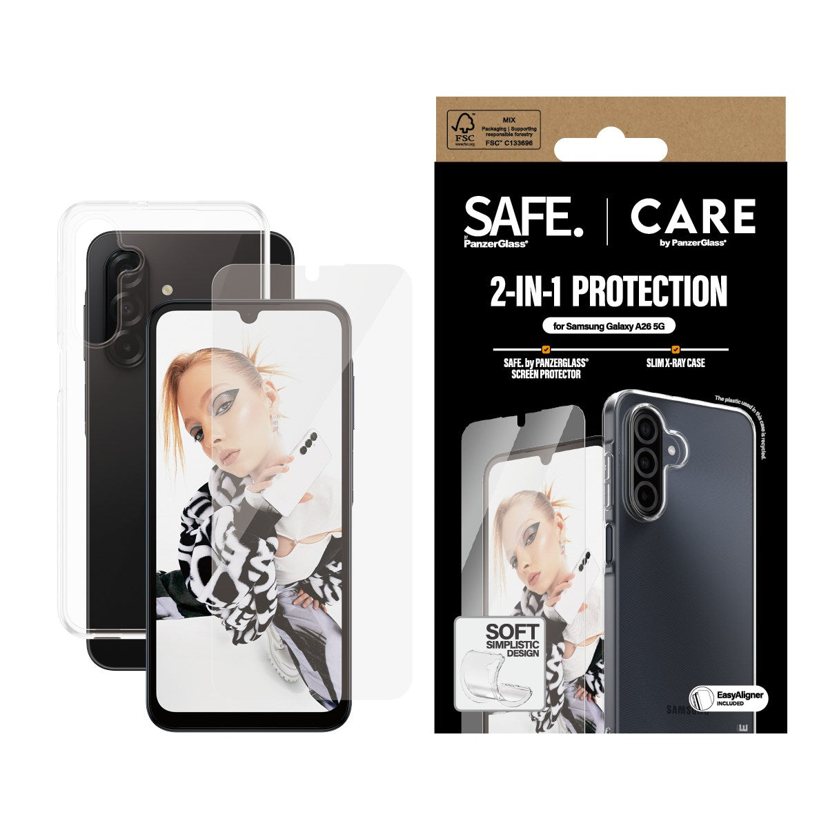 CARE by PanzerGlass® Fashion 2-in-1 Bundle Samsung Galaxy A26 5G