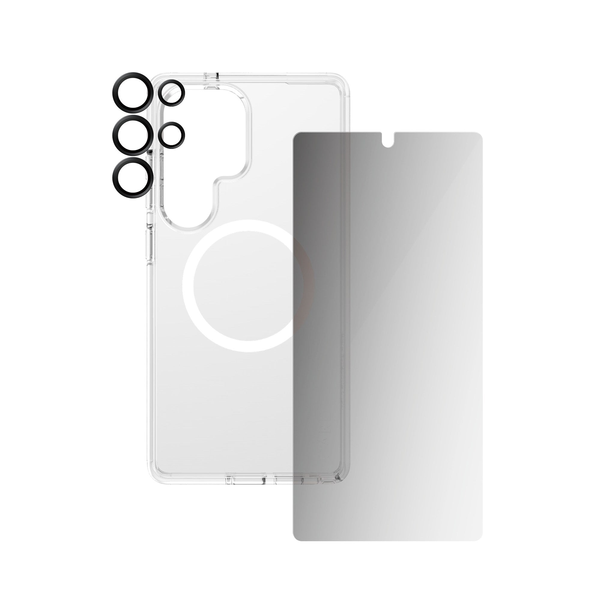 CARE by PanzerGlass® Flagship 3-in-1 Privacy Bundle Samsung Galaxy S25 Ultra