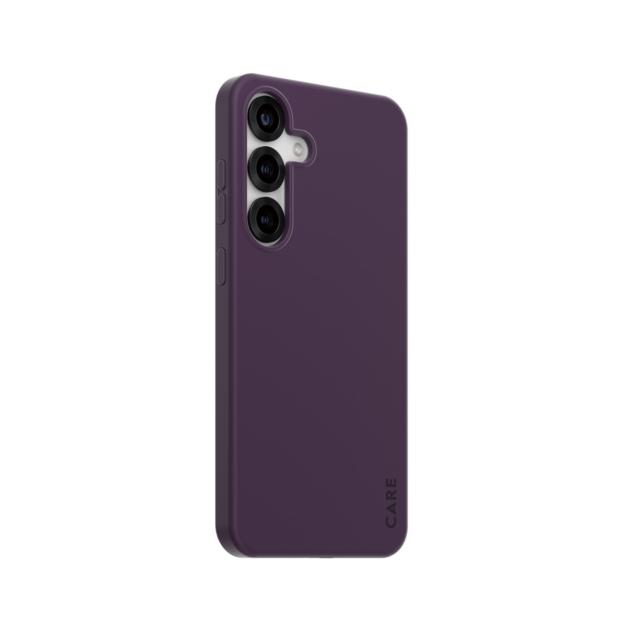 CARE by PanzerGlass® Fashionable Case Plum Purple w. Qi Compatible Samsung Galaxy S25+