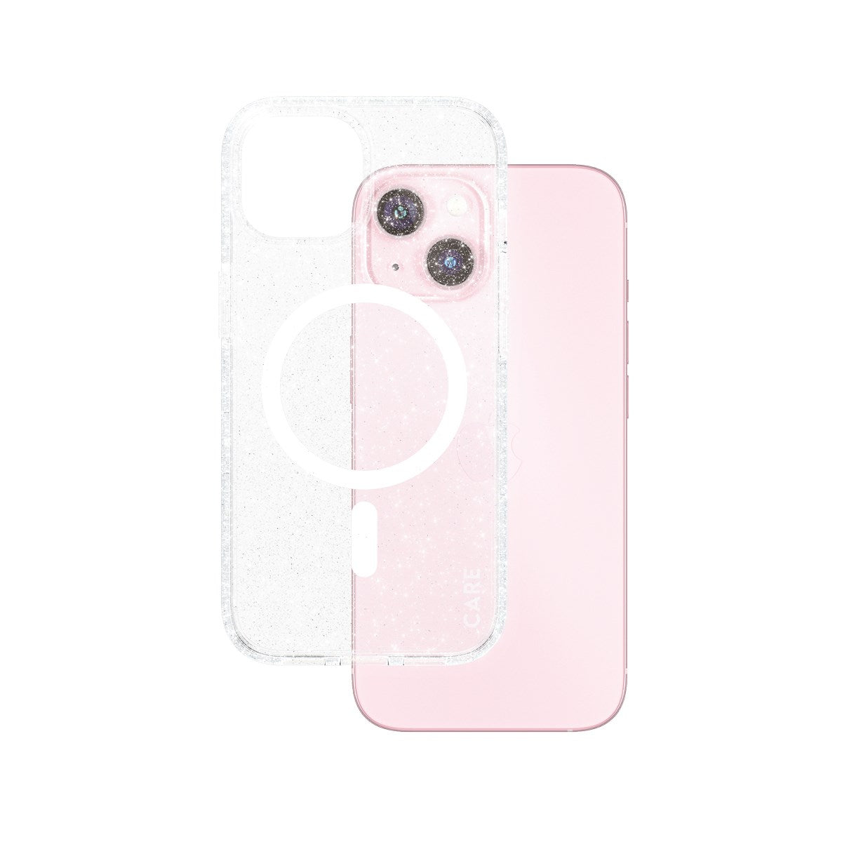 CARE by PanzerGlass® Flagship Case Urban Combat Star Lit w. White MagSafe iPhone 15