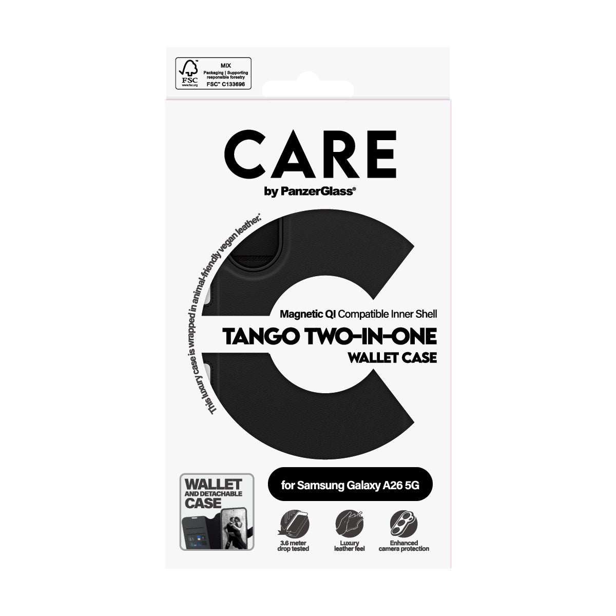 CARE by PanzerGlass® Feature Case Tango Two-in-One Wallet Samsung Galaxy A26 5G