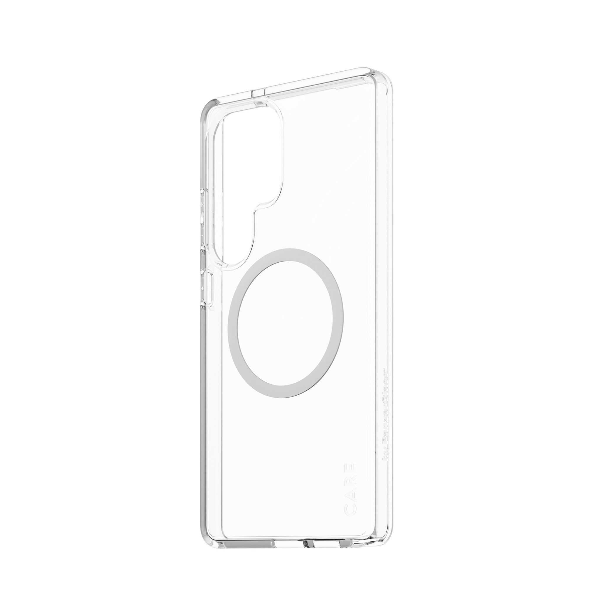 CARE by PanzerGlass® Flagship Case Transparent Urban Combat w. White Qi Compatible Samsung Galaxy S25 Ultra