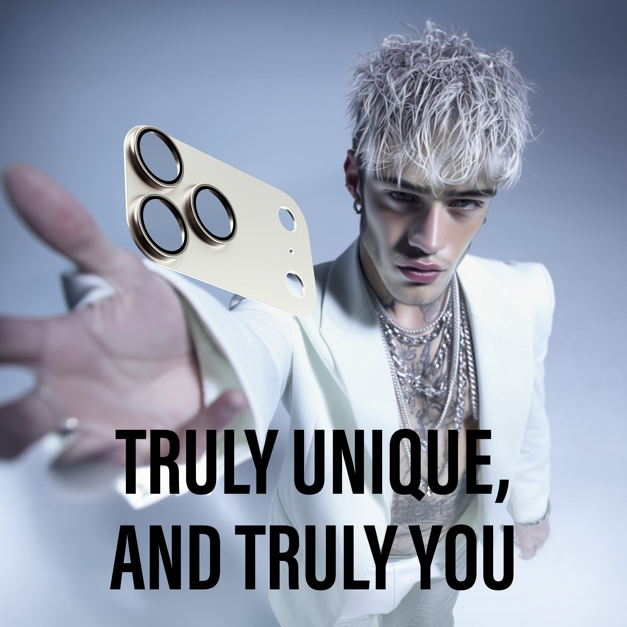 PanzerGlass® Fender Camera Protector Silver iPhone 17 Pro