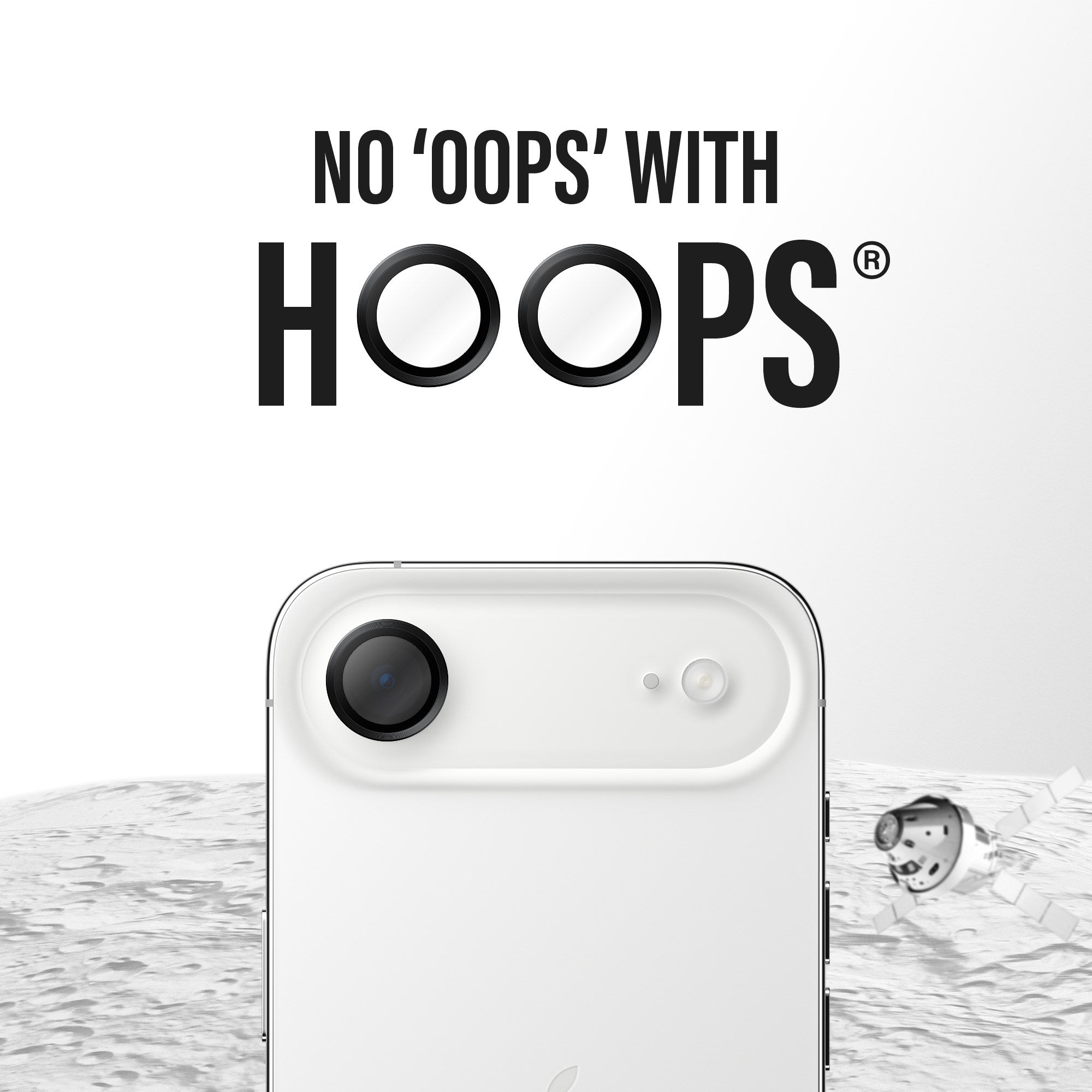 PanzerGlass® Hoops® Ceramic II Camera Lens Protector iPhone Air