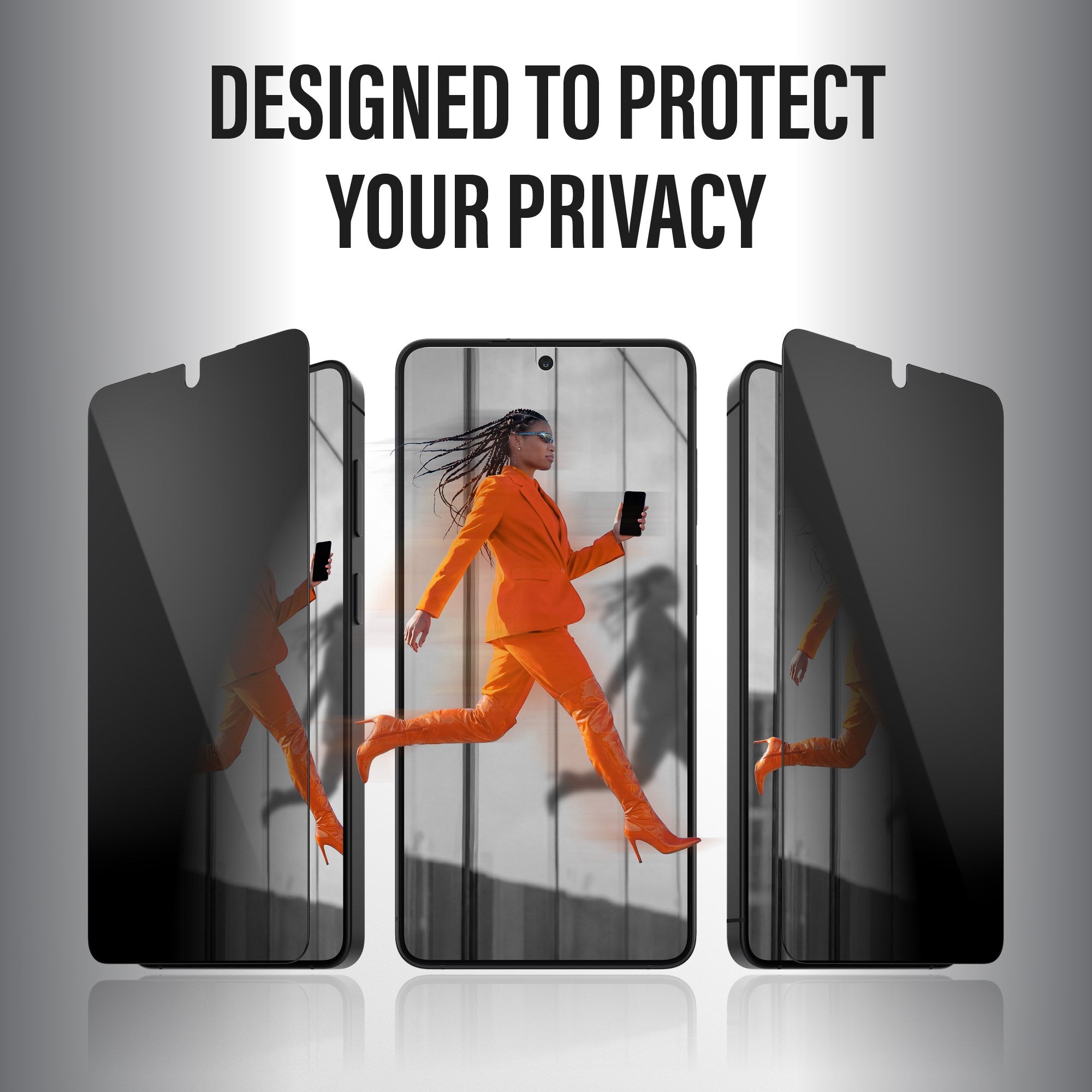 PanzerGlass® 2-Way Privacy Screen Protector Samsung Galaxy S26 | Ultra-Wide Fit w. EasyAligner