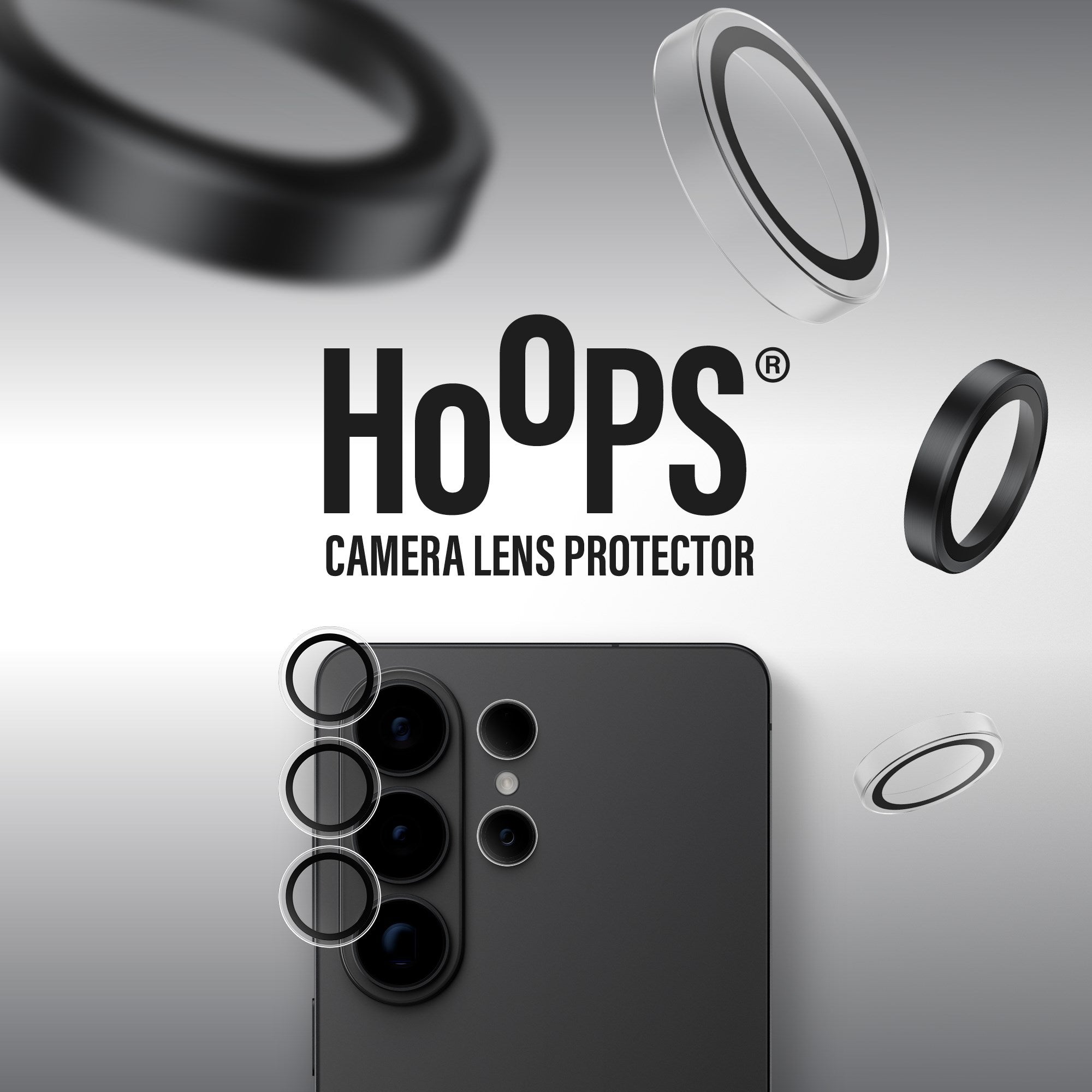 PanzerGlass® Hoops® Camera Lens Protector Transparent Samsung Galaxy S26 Ultra