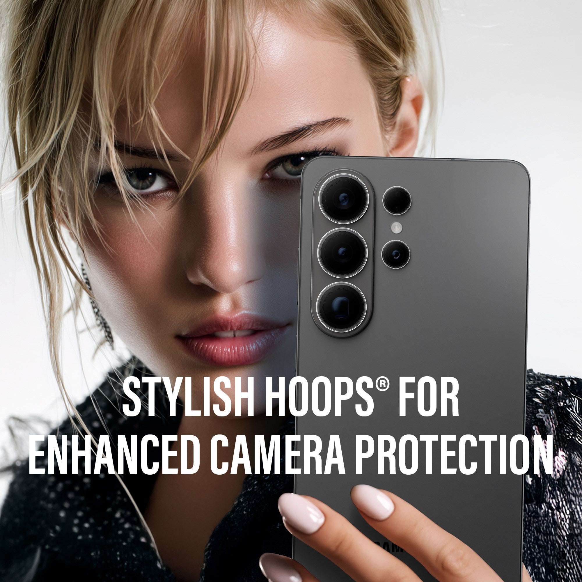 PanzerGlass® Hoops® Camera Lens Protector Transparent Samsung Galaxy S26 Ultra