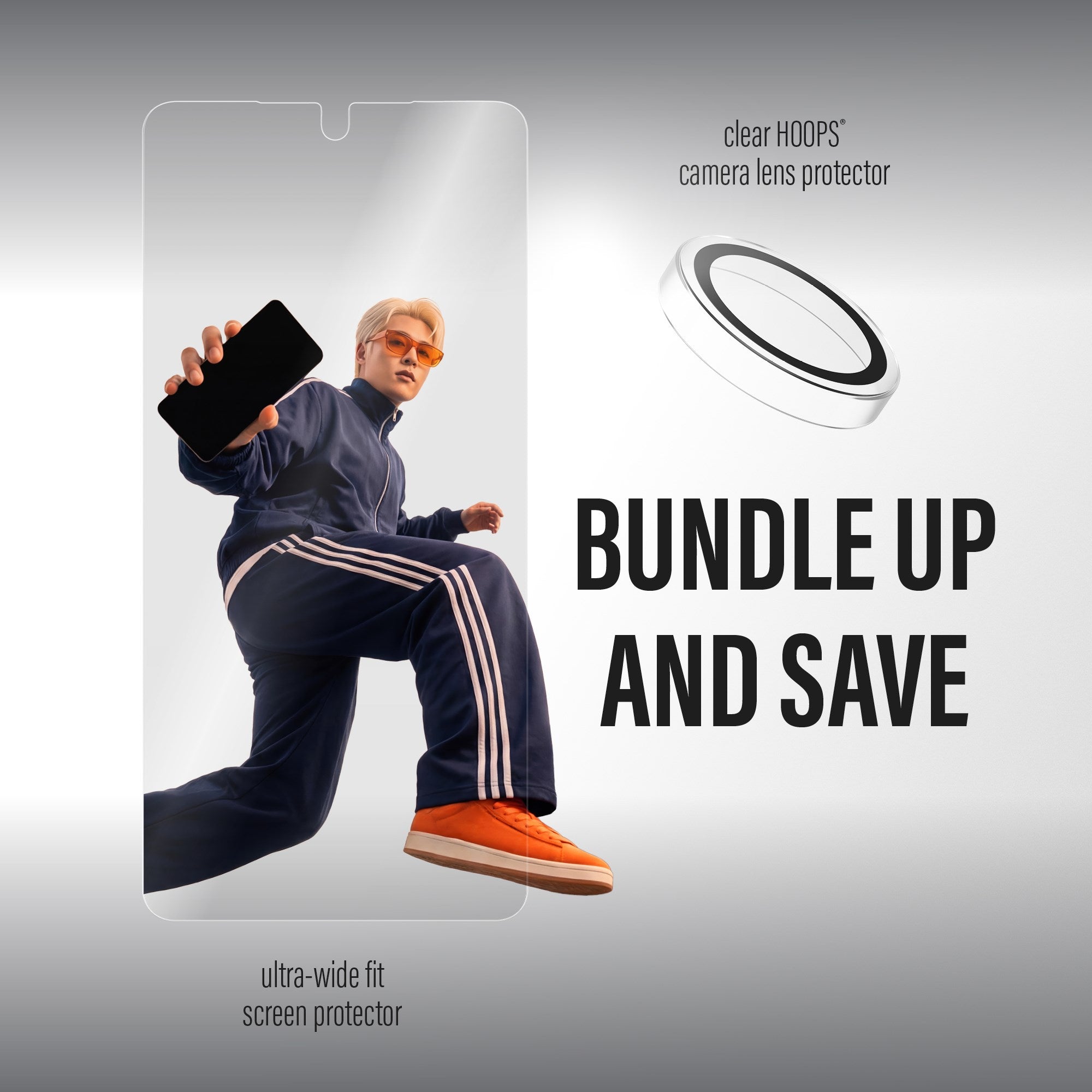 PanzerGlass® Hoops® 2-in-1 Bundle Samsung Galaxy S26 | Ultra-Wide Fit