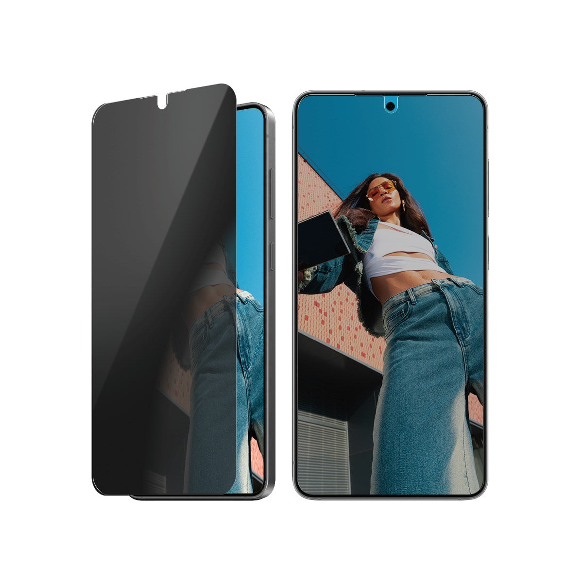 PanzerGlass® Privacy Screen Protector Samsung S25 Edge | Ultra-Wide Fit