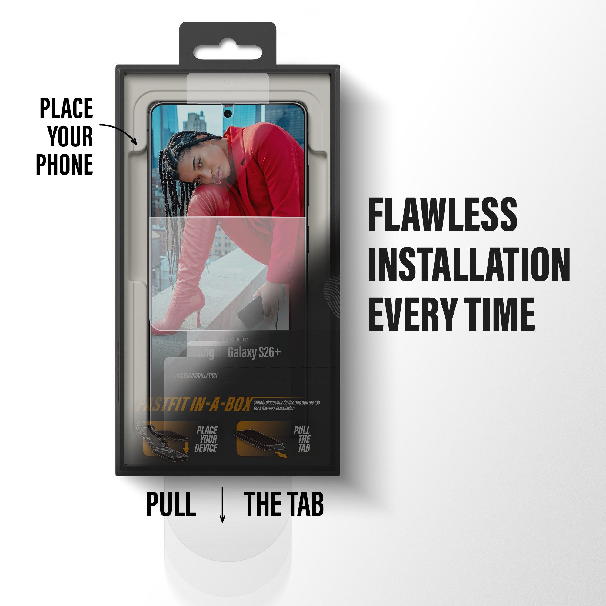 PanzerGlass® Screen Protector Samsung Galaxy S26+ | Ultra-Wide Fit w. FASTFIT IN-A-BOX