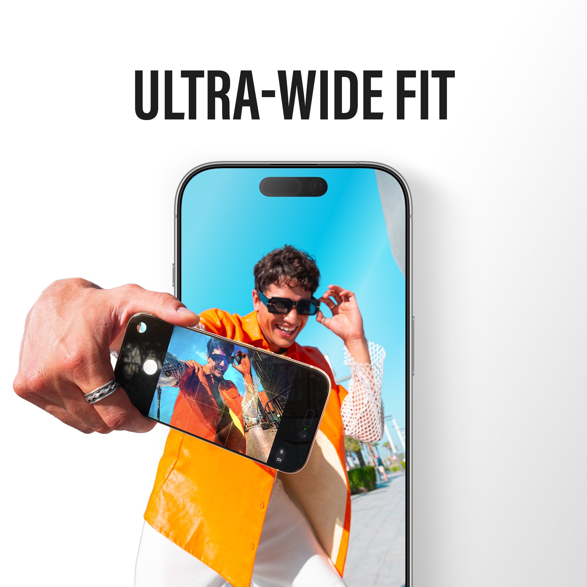 PanzerGlass® Screen Protector iPhone 17 | iPhone 16 Pro | Ultra-Wide Fit w. FASTFIT IN-A-BOX